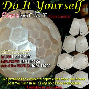 Capiz Christmas Lantern, Capiz lantern, Capiz Shell Lantern, Capiz Shell products,